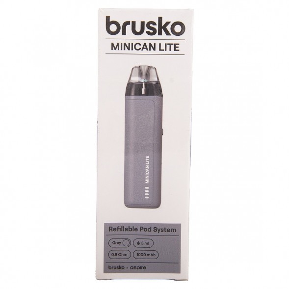 Электронная сигарета Brusko - Minican LITE (Grey) купить в Перми